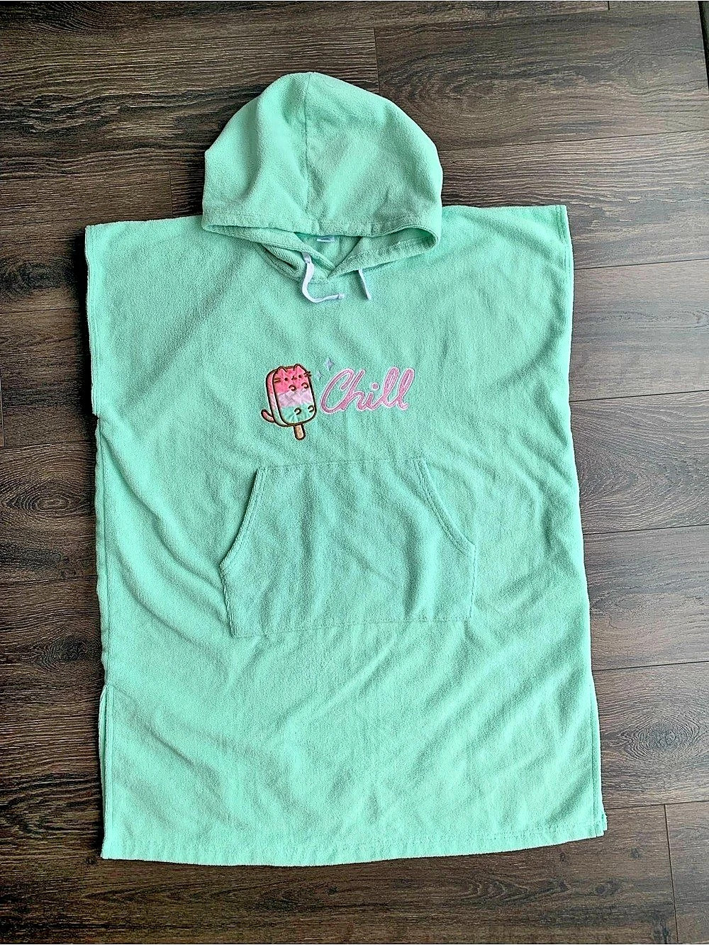 Pusheen Beach Towel Poncho from the Summer 2023 Pusheen Box